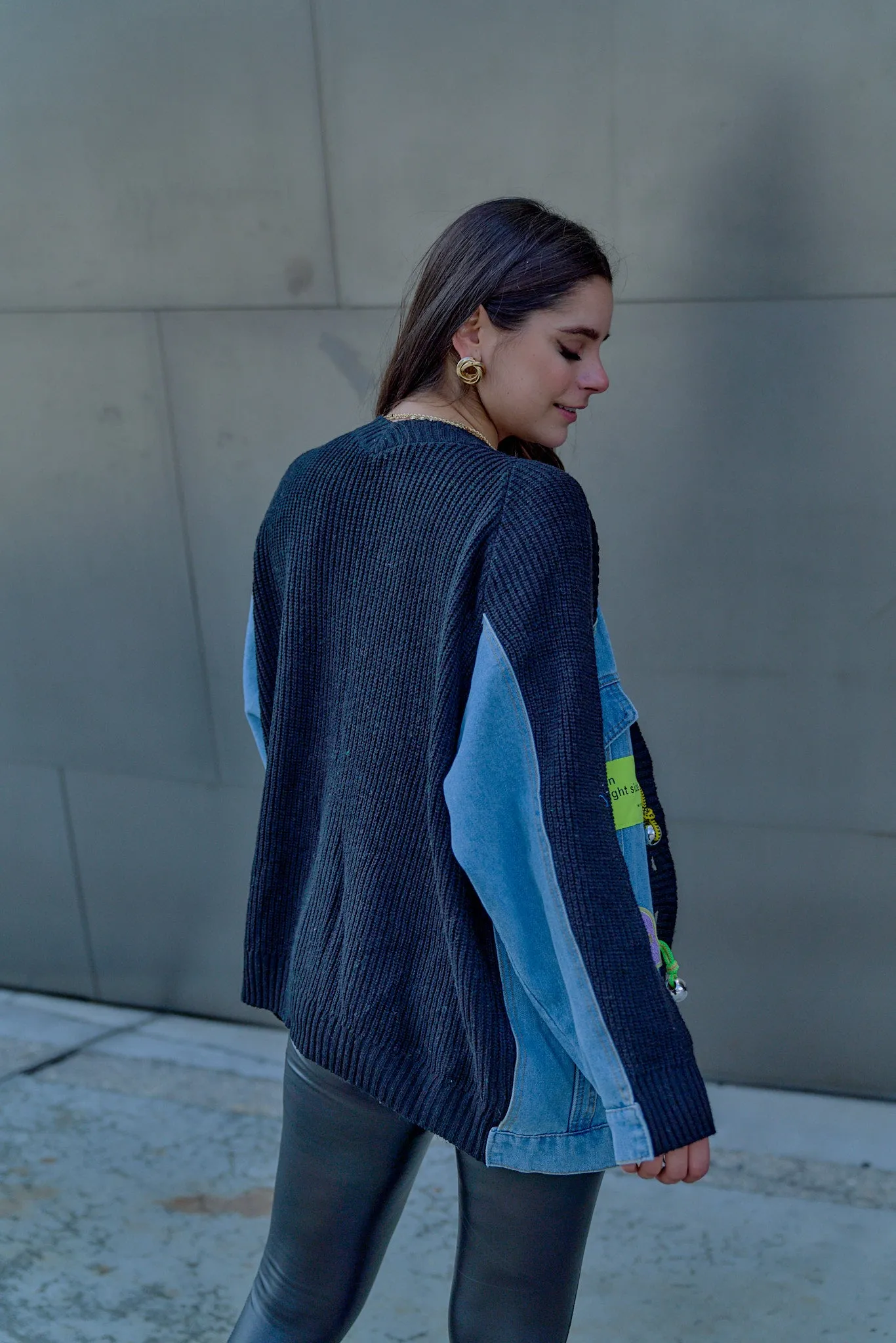 Knitted Oversize Jacket