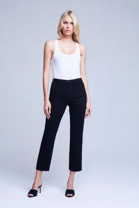 L'Agence Alexia Cigarette Cropped Jeans
