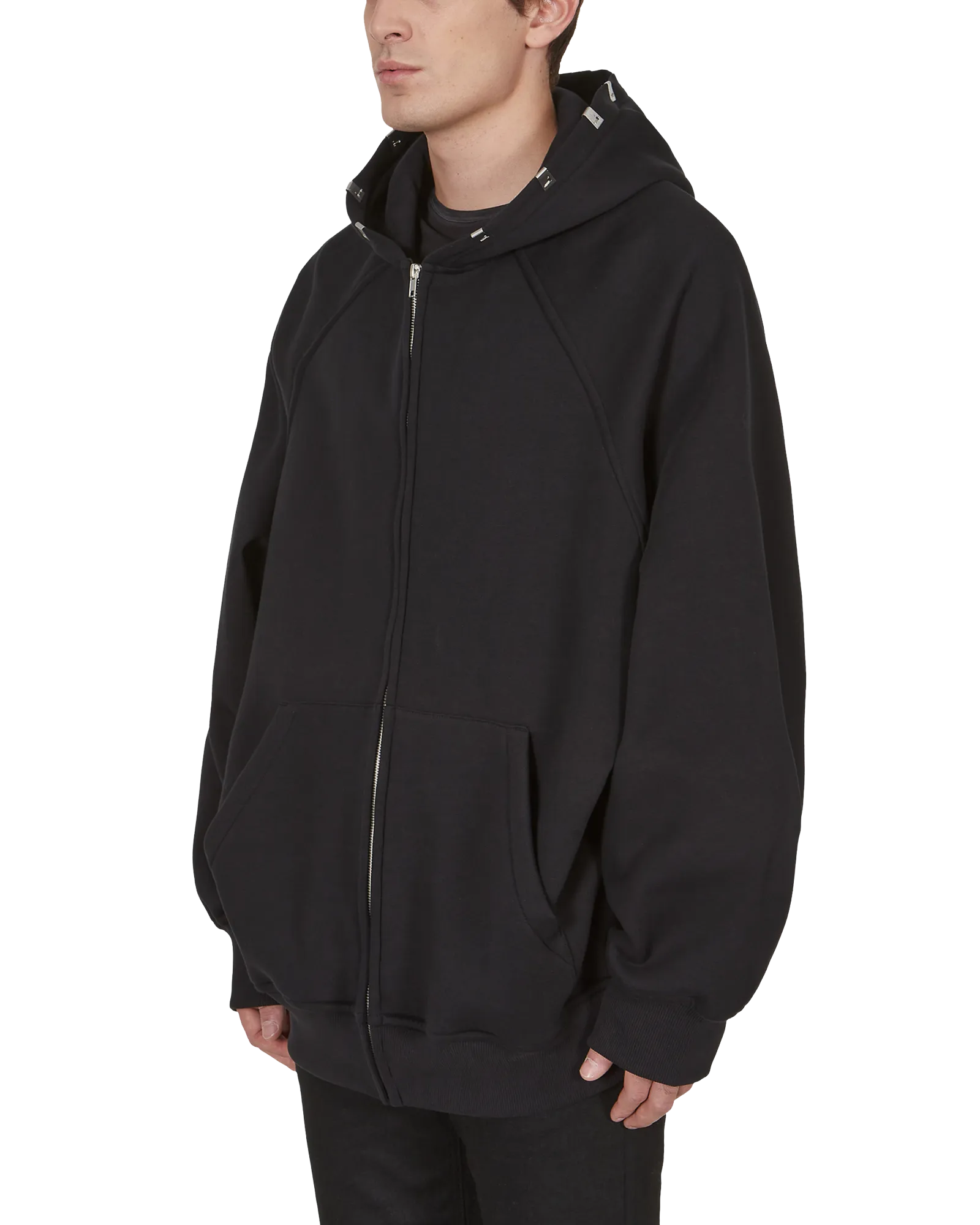 LIGHTERCAP HOODED ZIP SWEATSHIRT