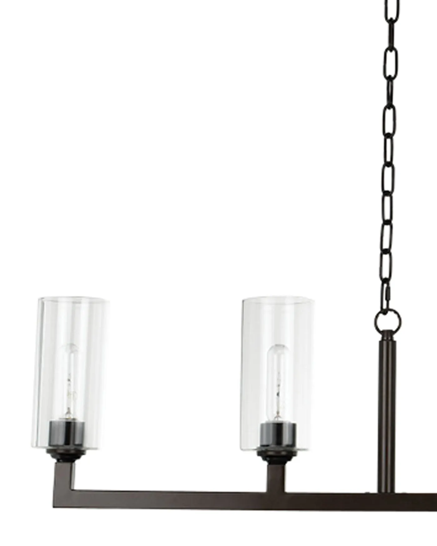 Linear 6 Light Chandelier Oil Rubbed Bronze