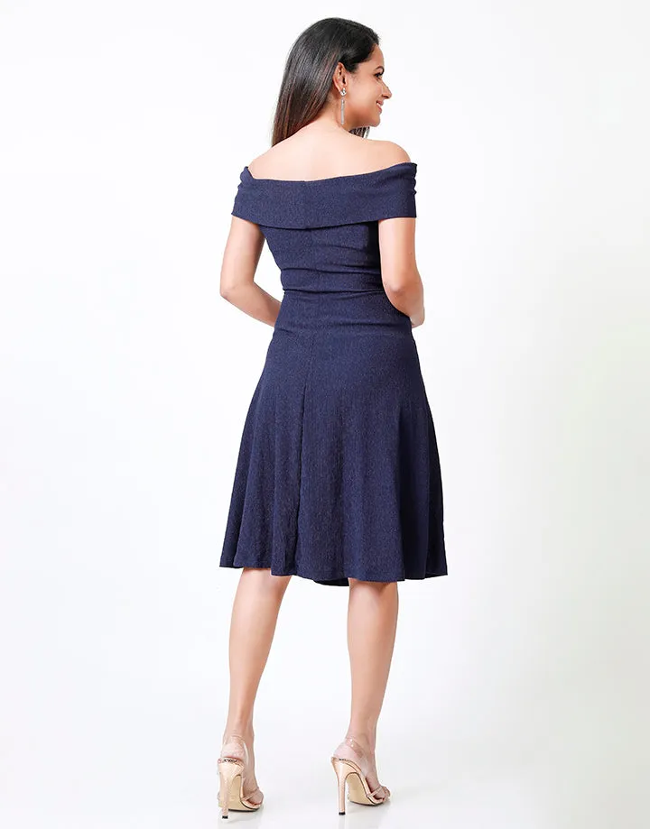 Midi Off the Shoulder Dress