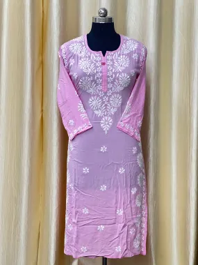 Modal Lucknowi Chikan Kurti