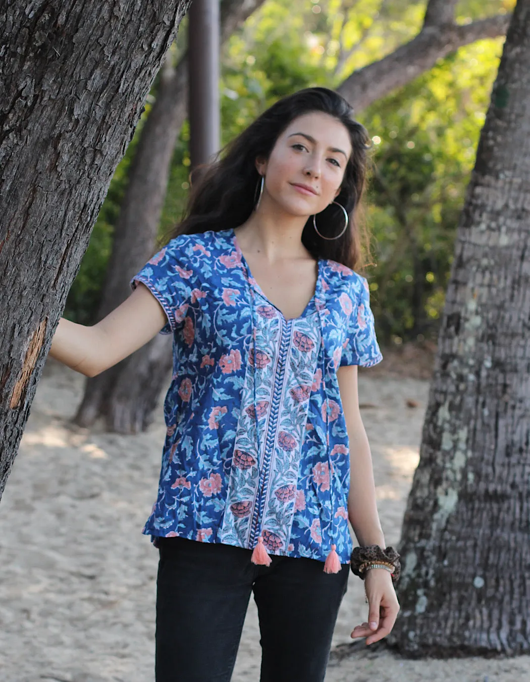 Navi Sundari Cotton Top