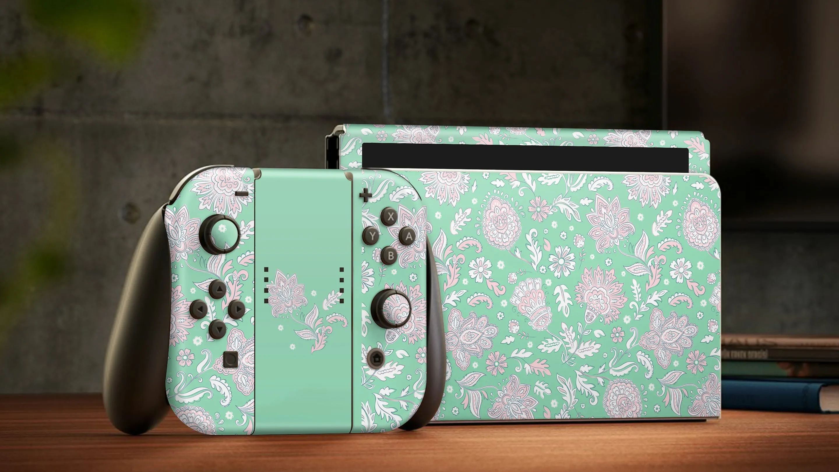 Nintendo Switch Oled Skin Decals - Douceur - Wrap Vinyl Sticker