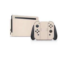 Nintendo Switch Skin Decals -  Almond - Wrap Vinyl Sticker