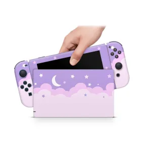 Nintendo Switch Skin Decals - Cloud Pastels - Wrap Vinyl Sticker