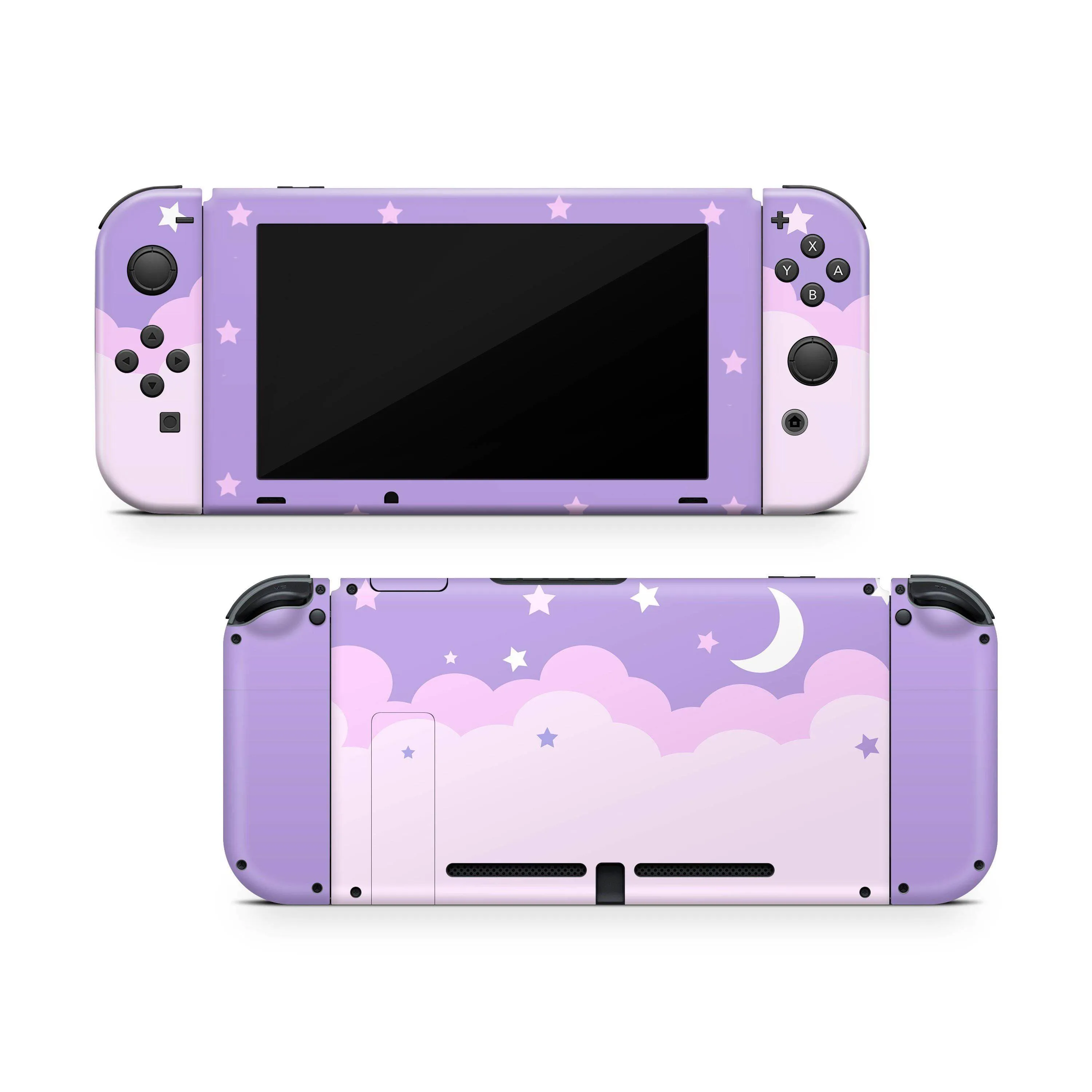 Nintendo Switch Skin Decals - Cloud Pastels - Wrap Vinyl Sticker