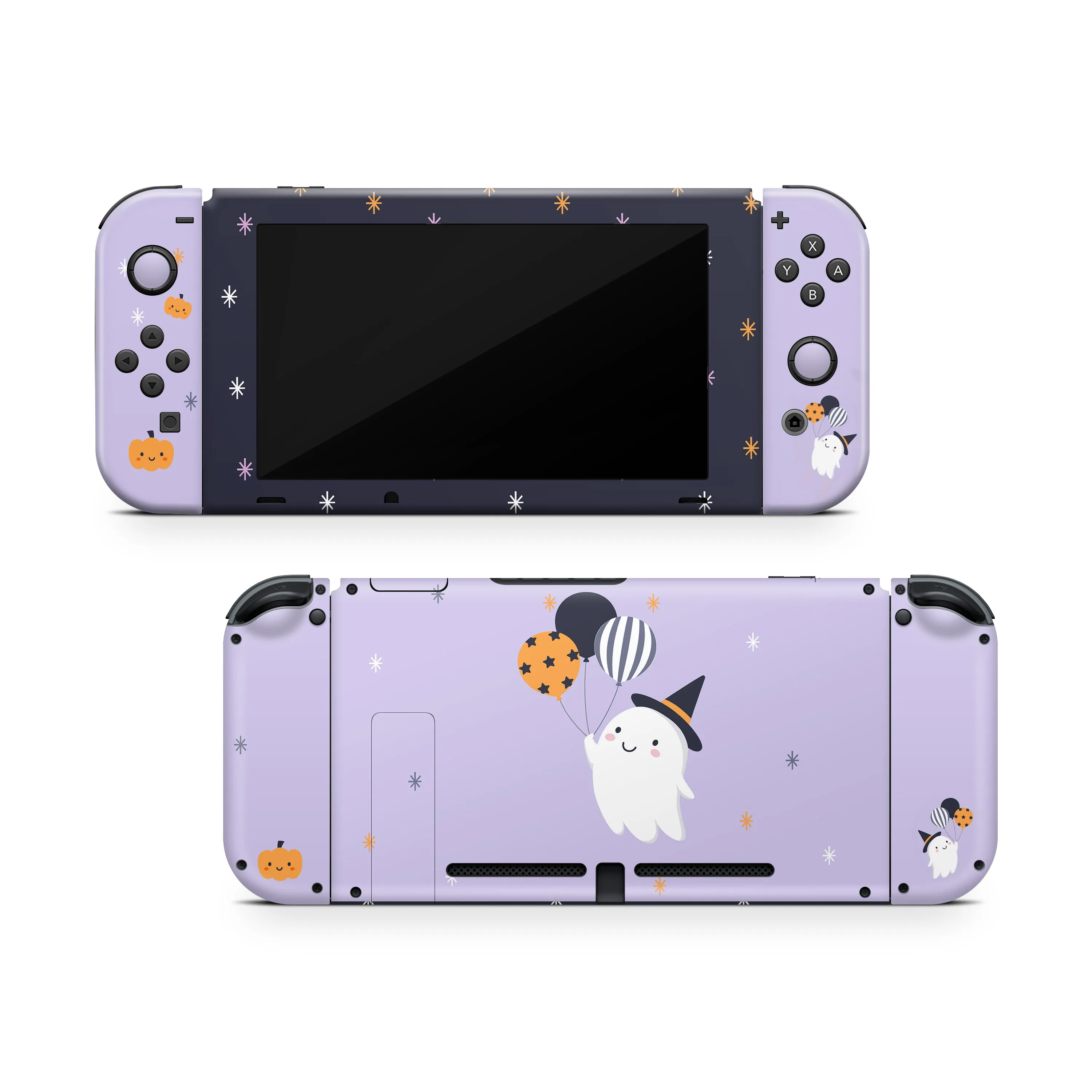 Nintendo Switch Skin Decals -  Ghost - Wrap Vinyl Sticker