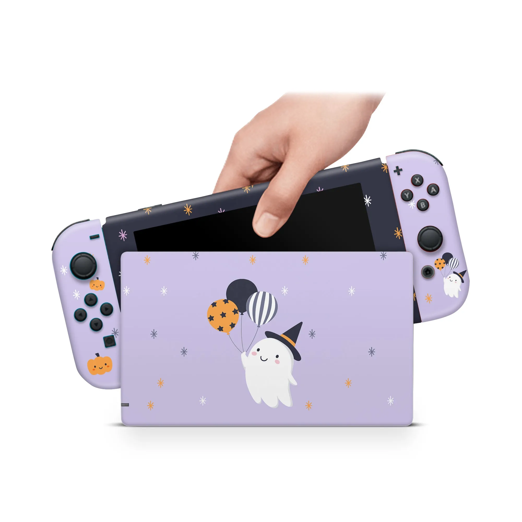 Nintendo Switch Skin Decals -  Ghost - Wrap Vinyl Sticker
