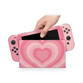 Nintendo Switch Skin Decals -  Love You - Wrap Vinyl Sticker