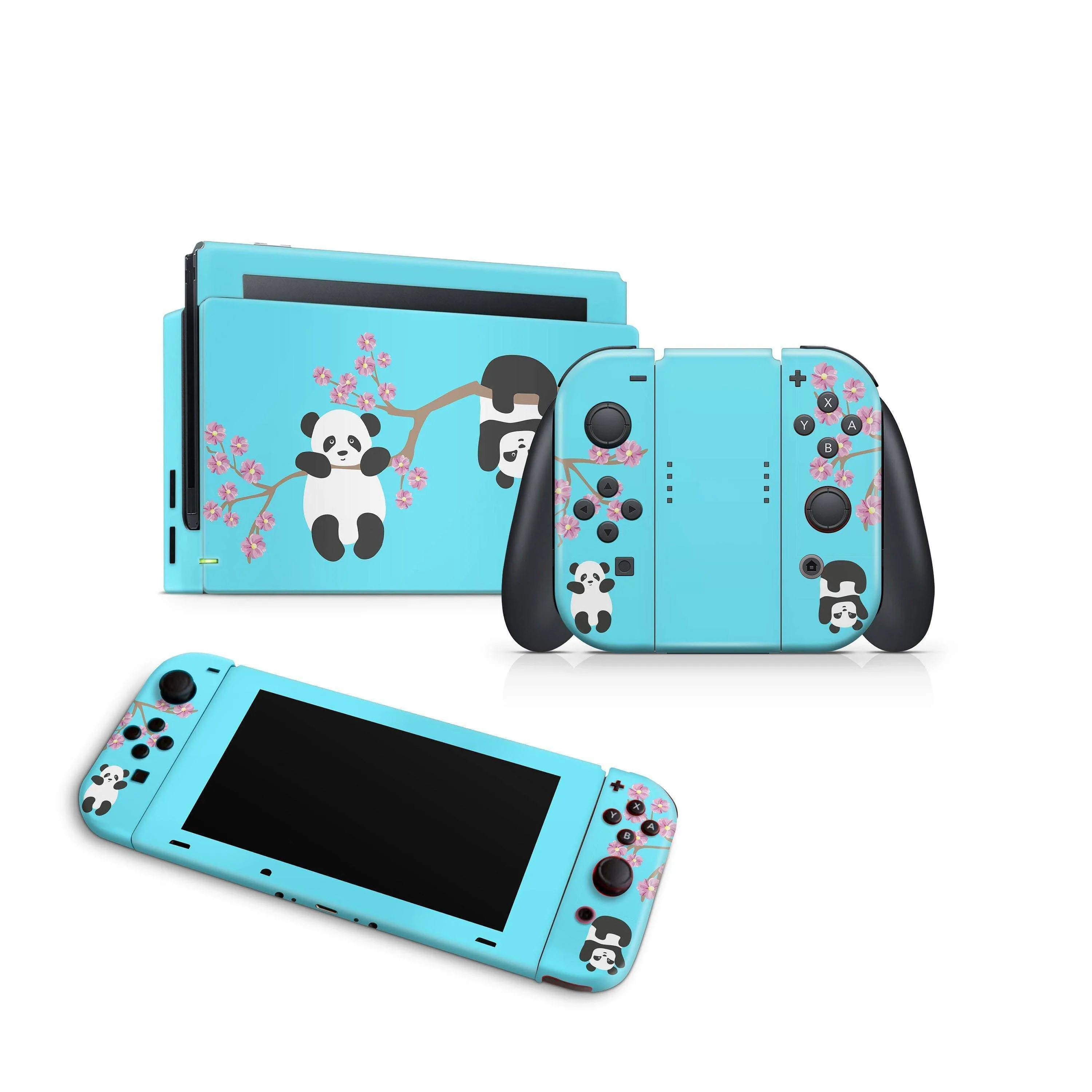 Nintendo Switch Skin Decals - Panda - Wrap Vinyl Sticker