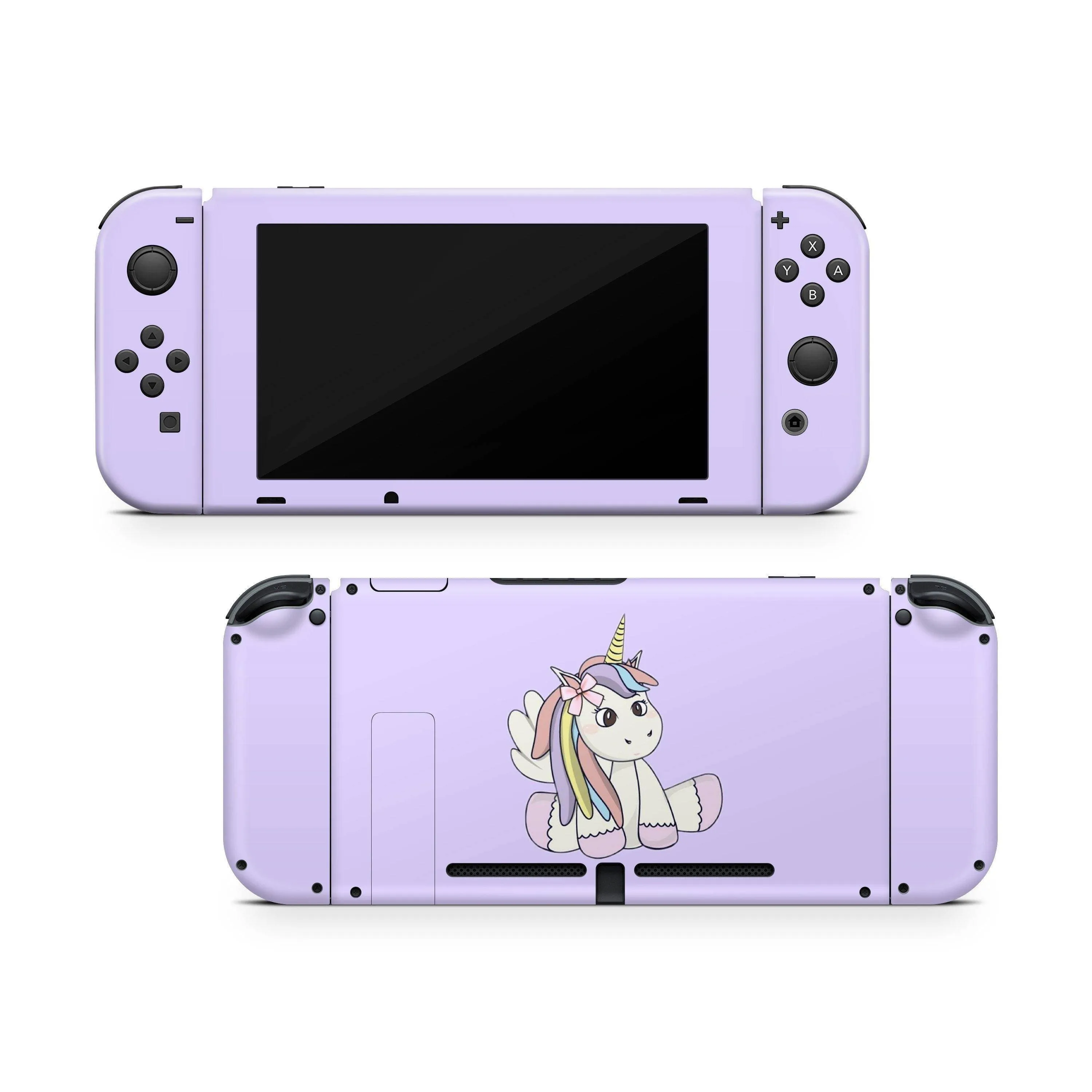 Nintendo Switch Skin Decals - Pony Unicorn - Wrap Vinyl Sticker
