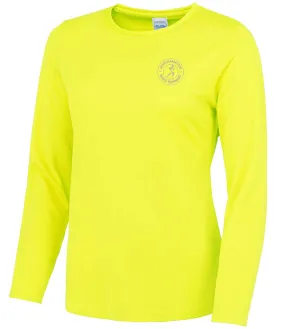 Northampton Road Runners Ladies Cool HiVis Long Sleeve