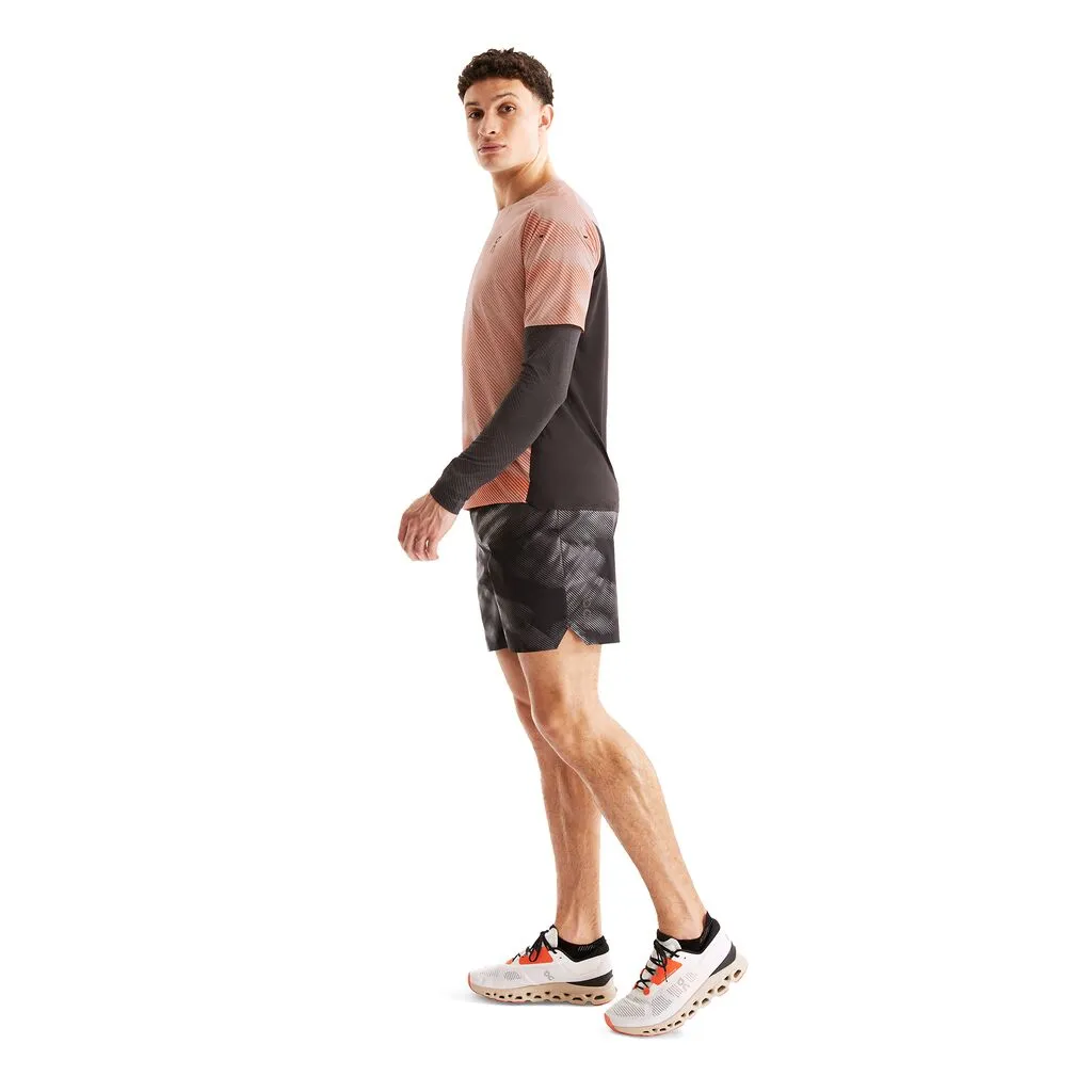 On Men's Performance-T Lumos Woodrose / Black