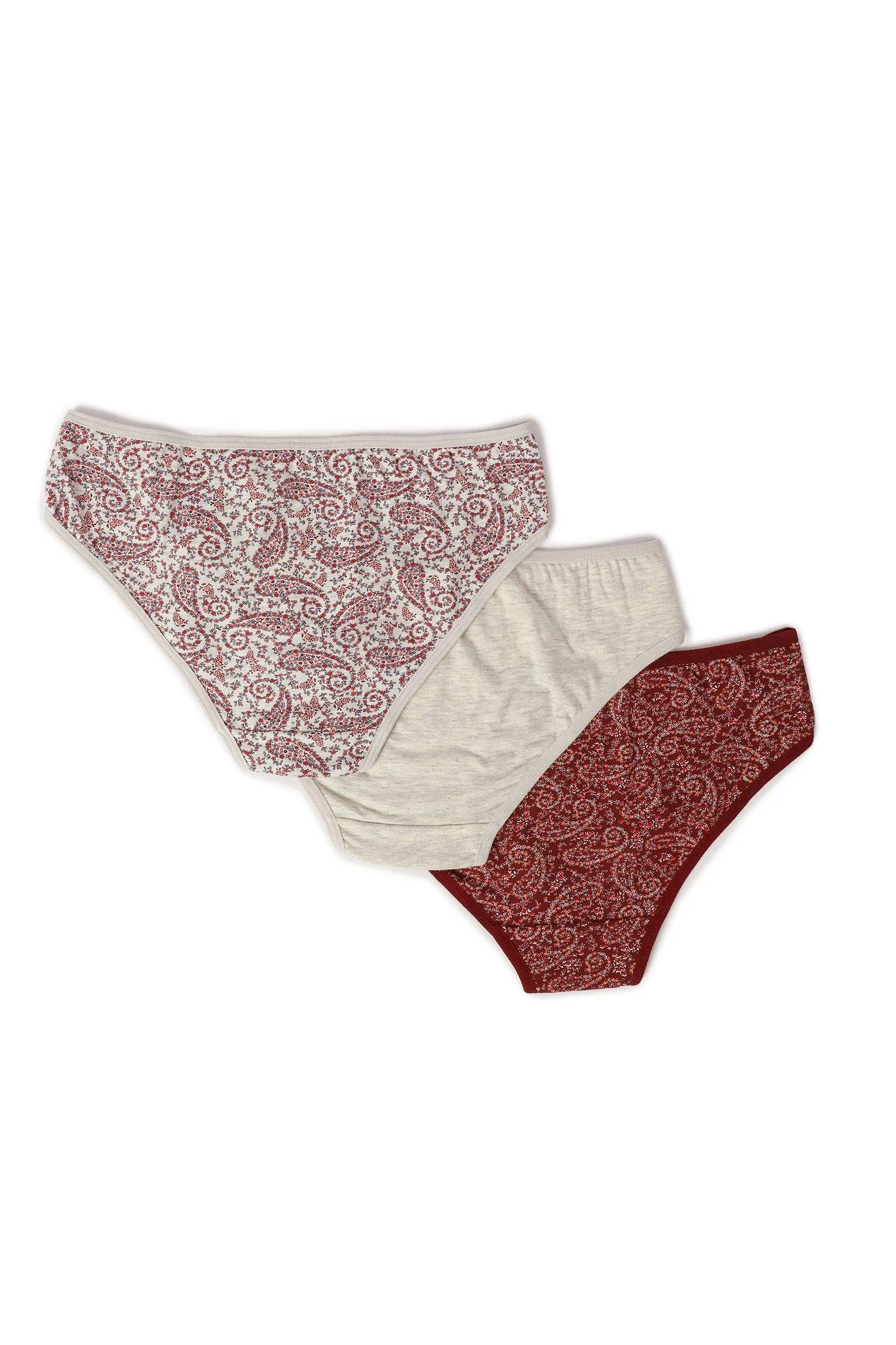 Pack of 3 Cotton Bikini Panties
