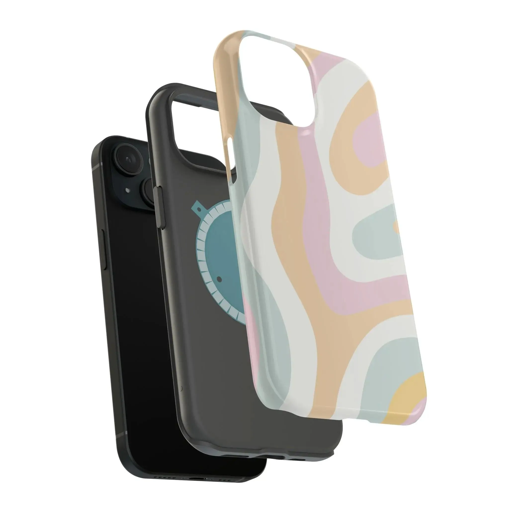Pastel Swirls | Retro Abstract Case