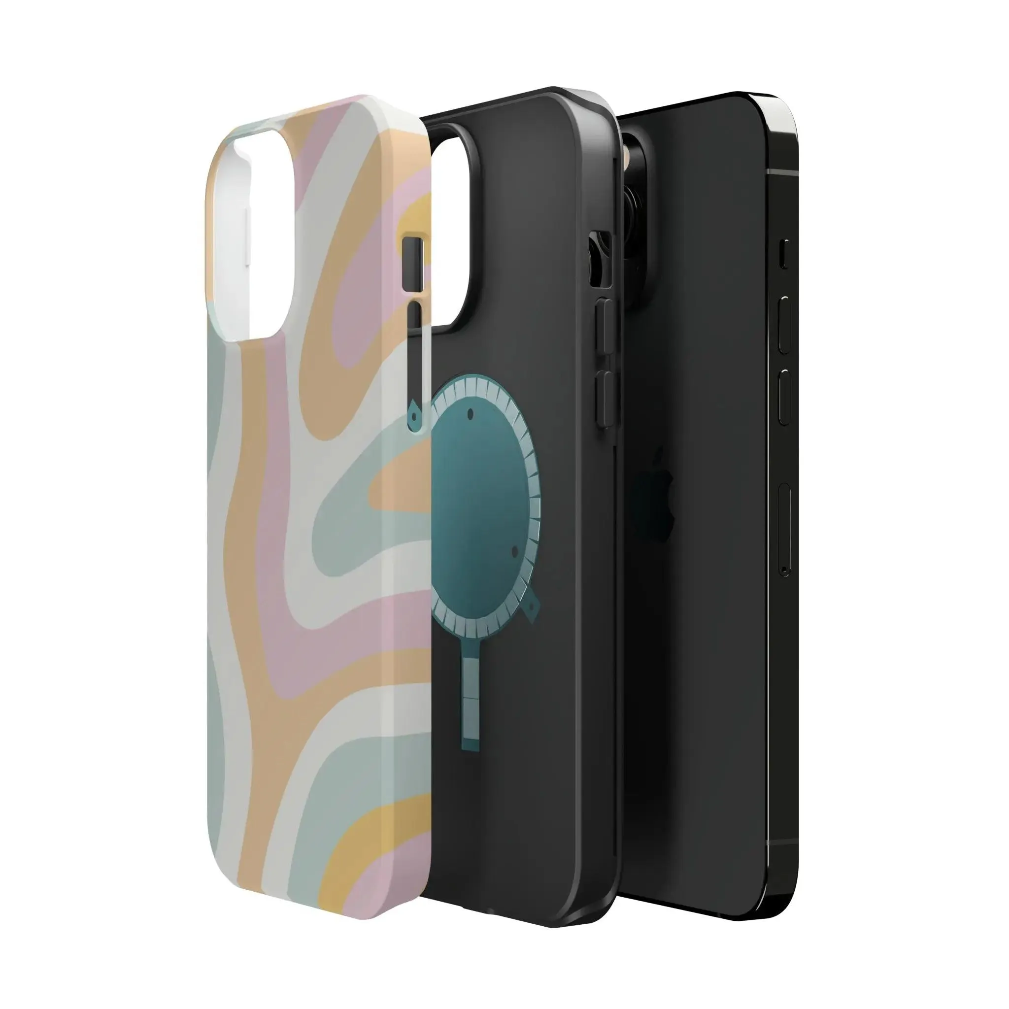 Pastel Swirls | Retro Abstract Case
