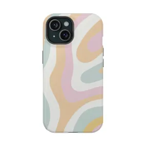 Pastel Swirls | Retro Abstract Case