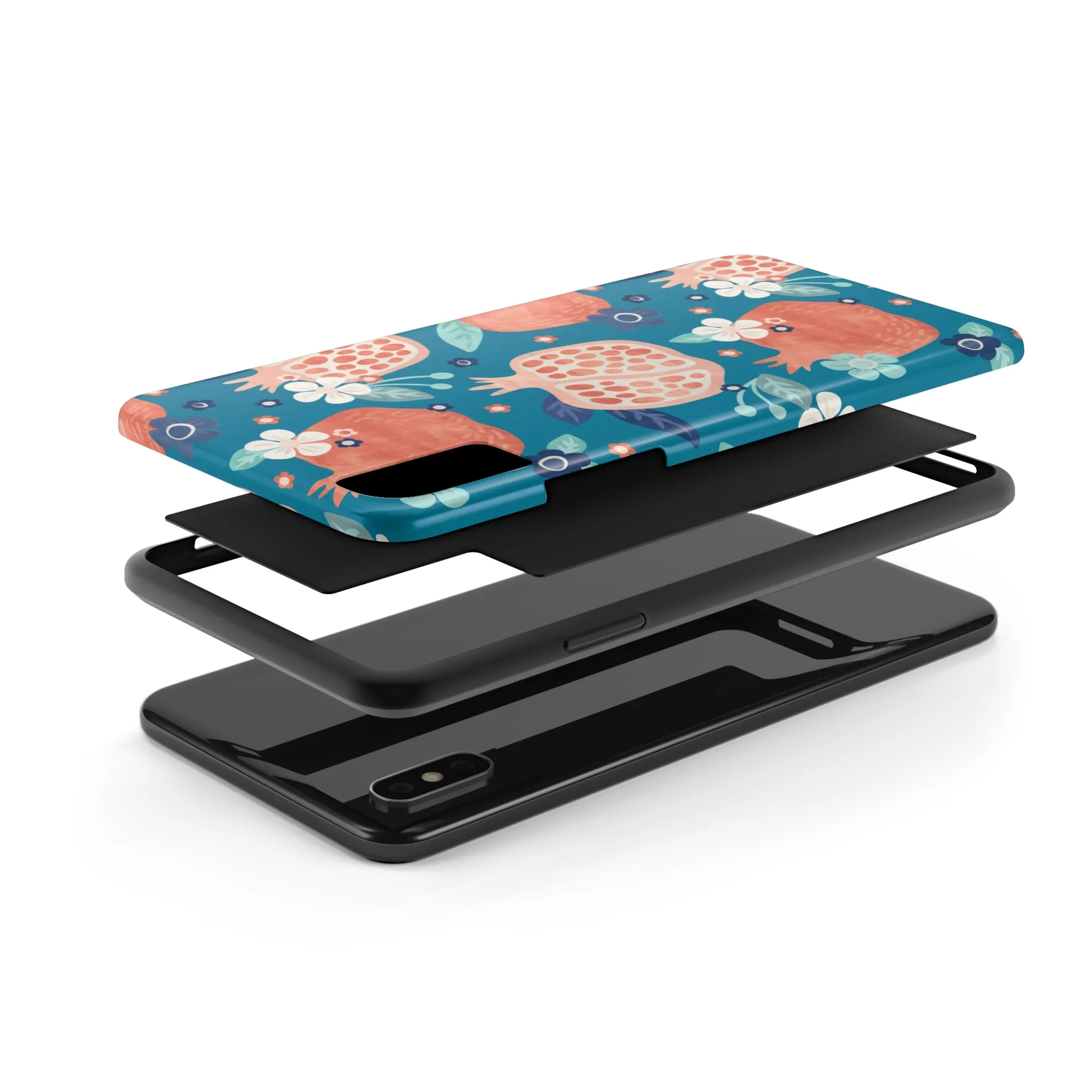 Pomegranate Delight | Teal Fruit Case