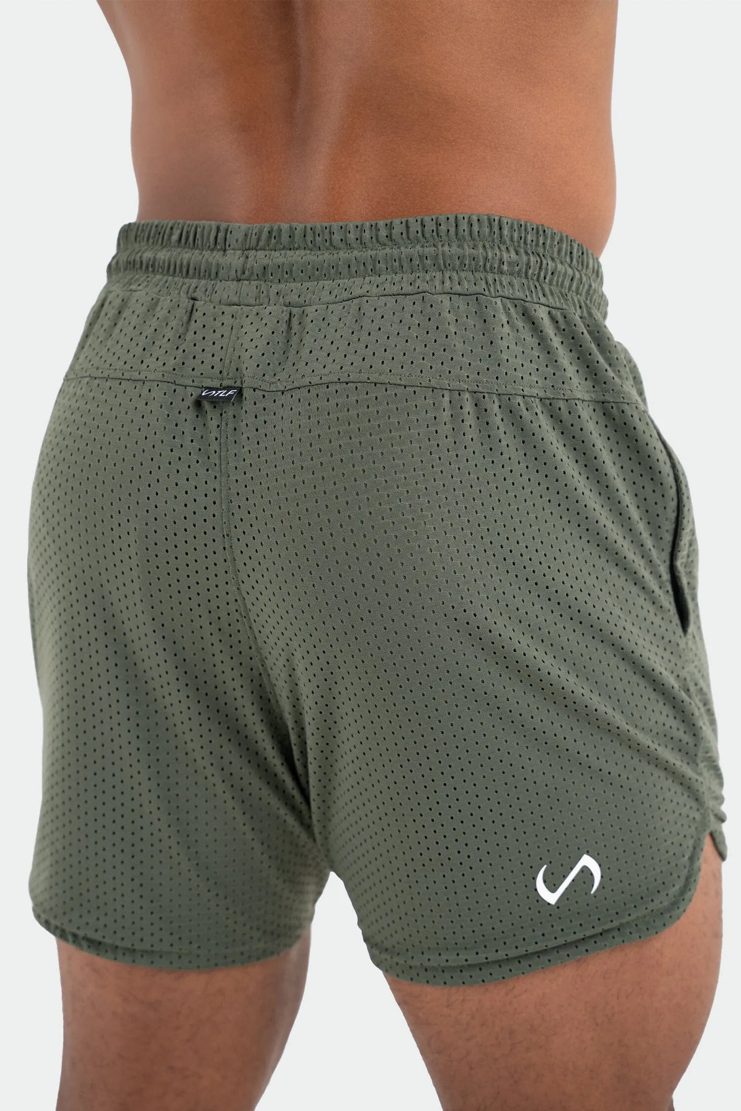 Reps Mesh 5 Inch Fitted Shorts