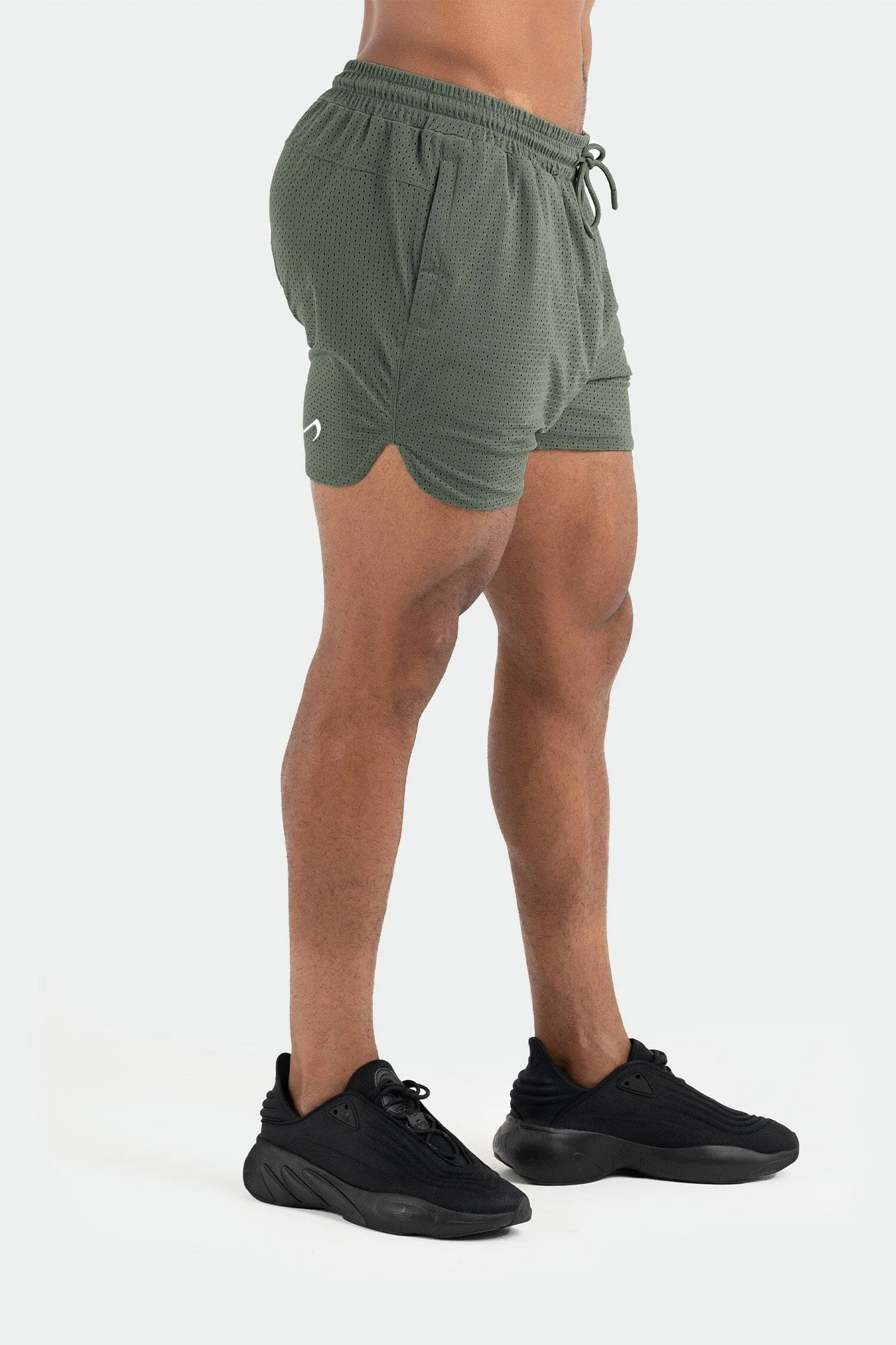 Reps Mesh 5 Inch Fitted Shorts