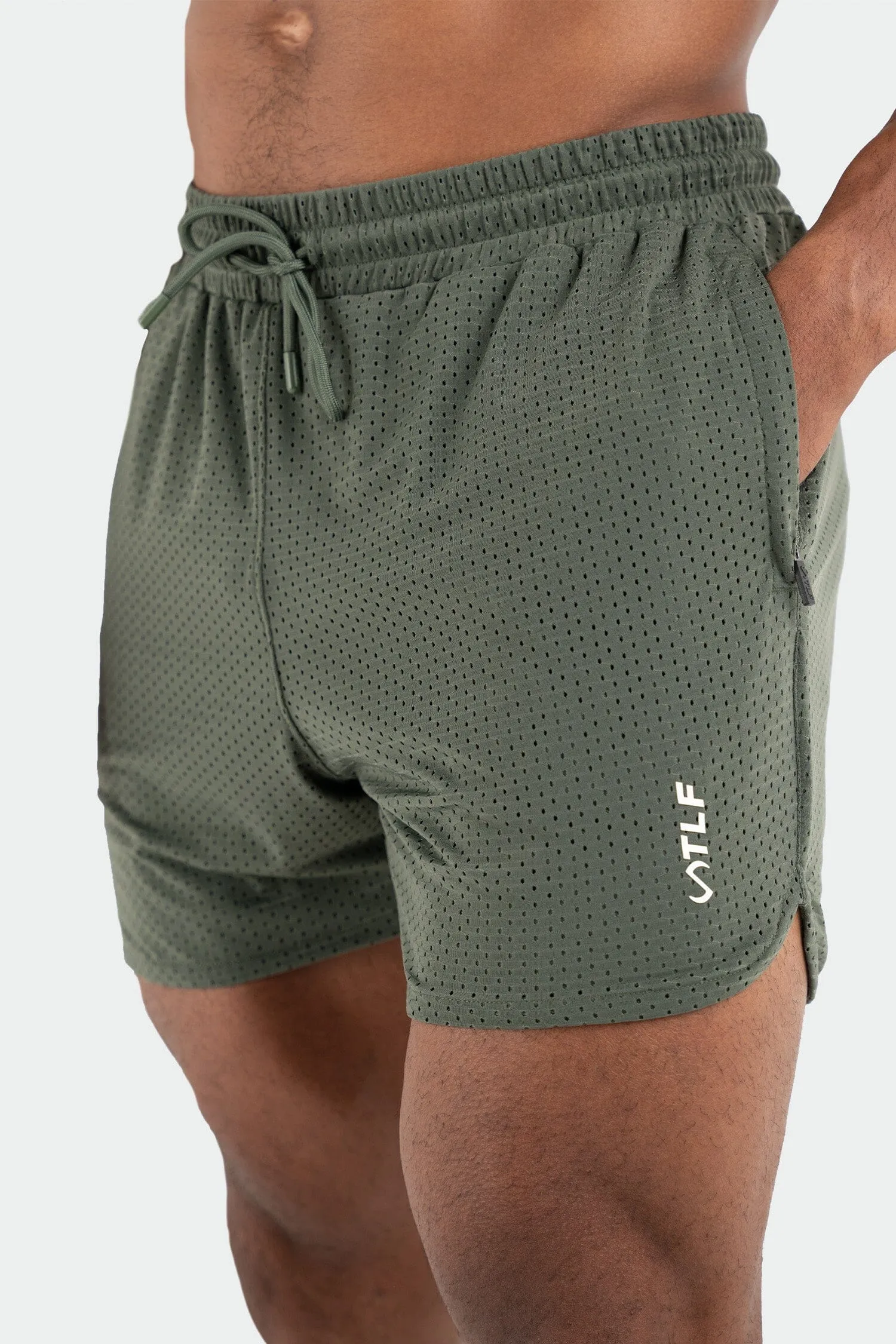 Reps Mesh 5 Inch Fitted Shorts