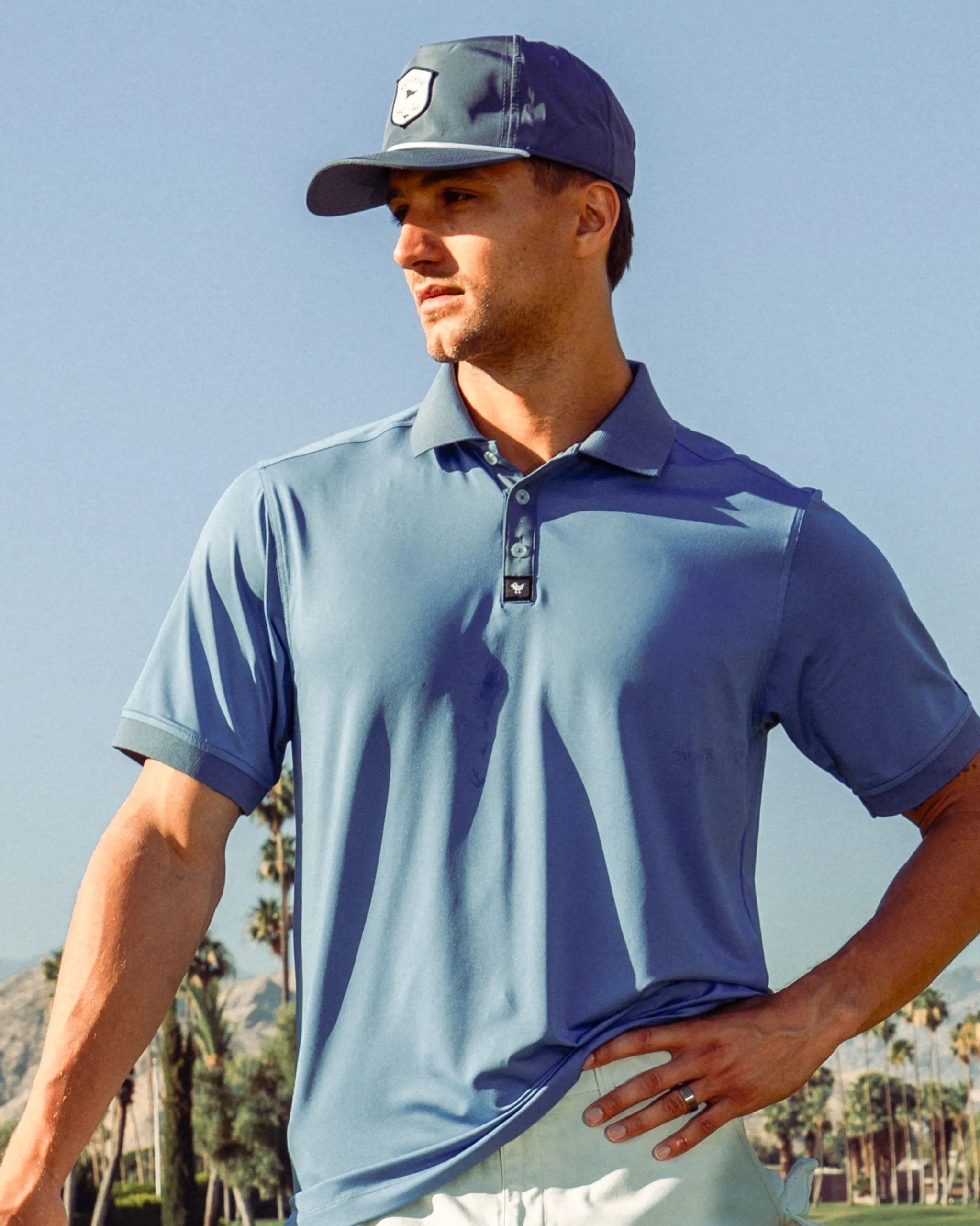 Ridge Polo - Cornet Blue