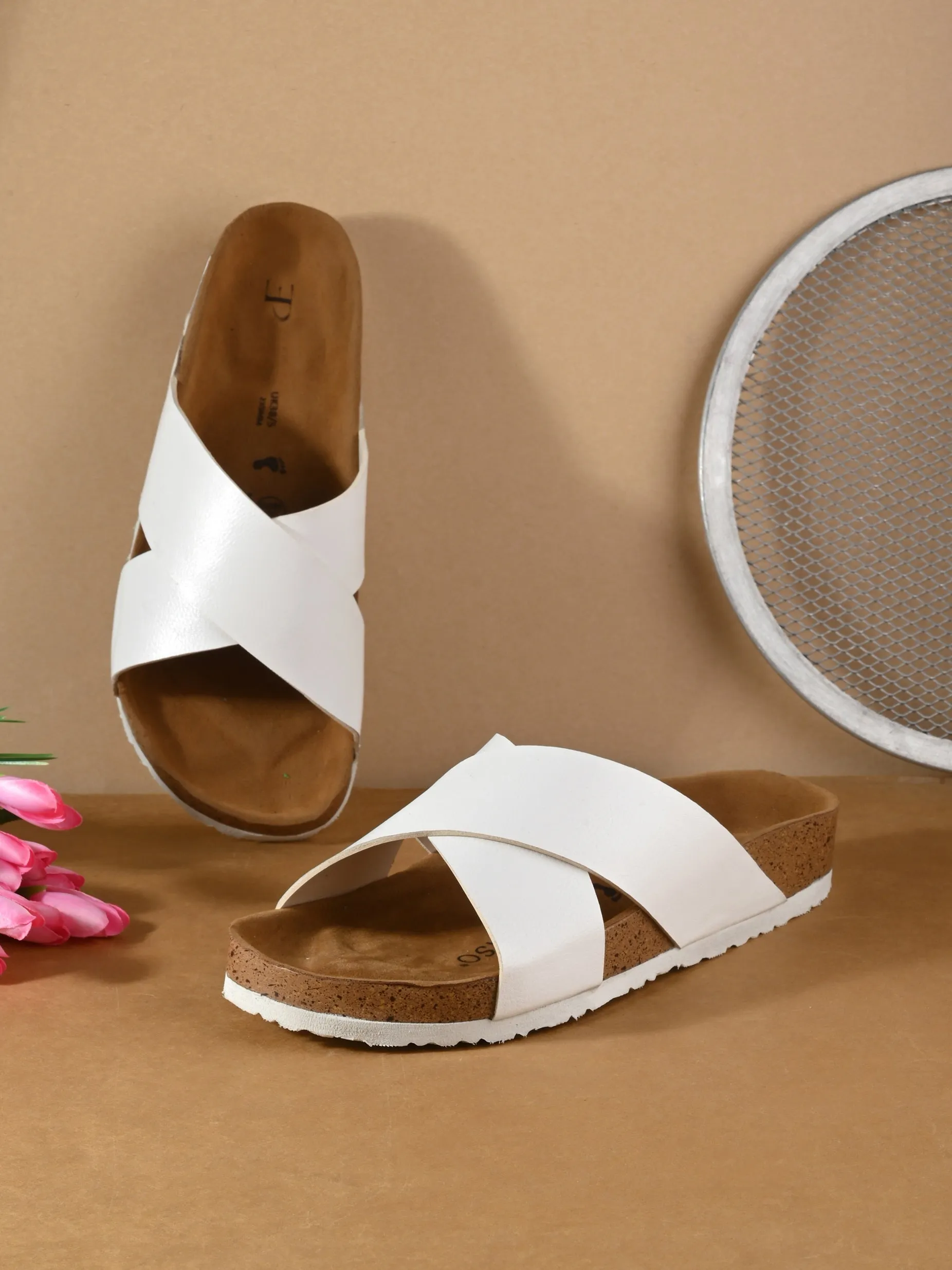 Sable Cross Strap Platform For Women