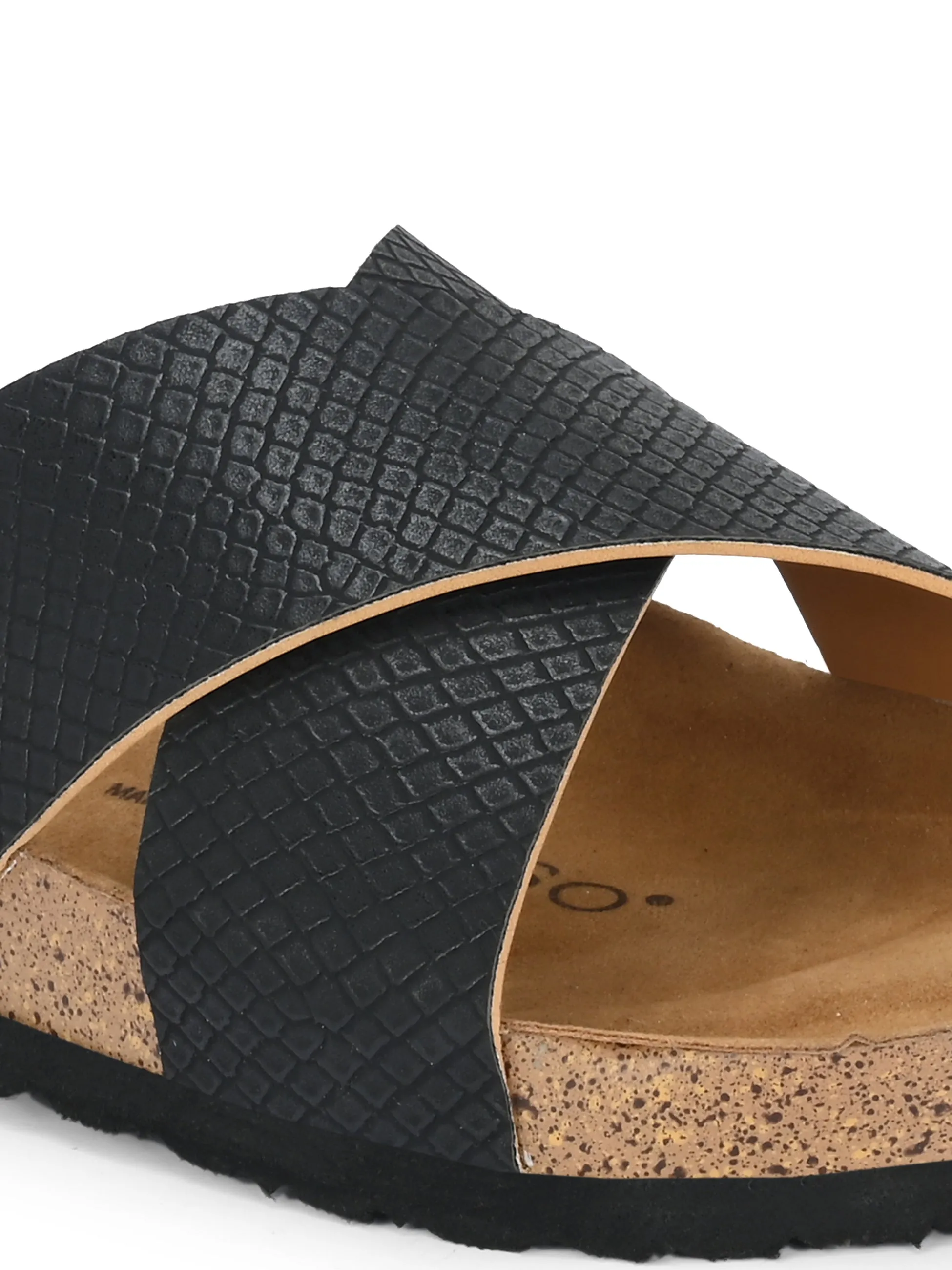 Sable Cross Strap Platform For Women