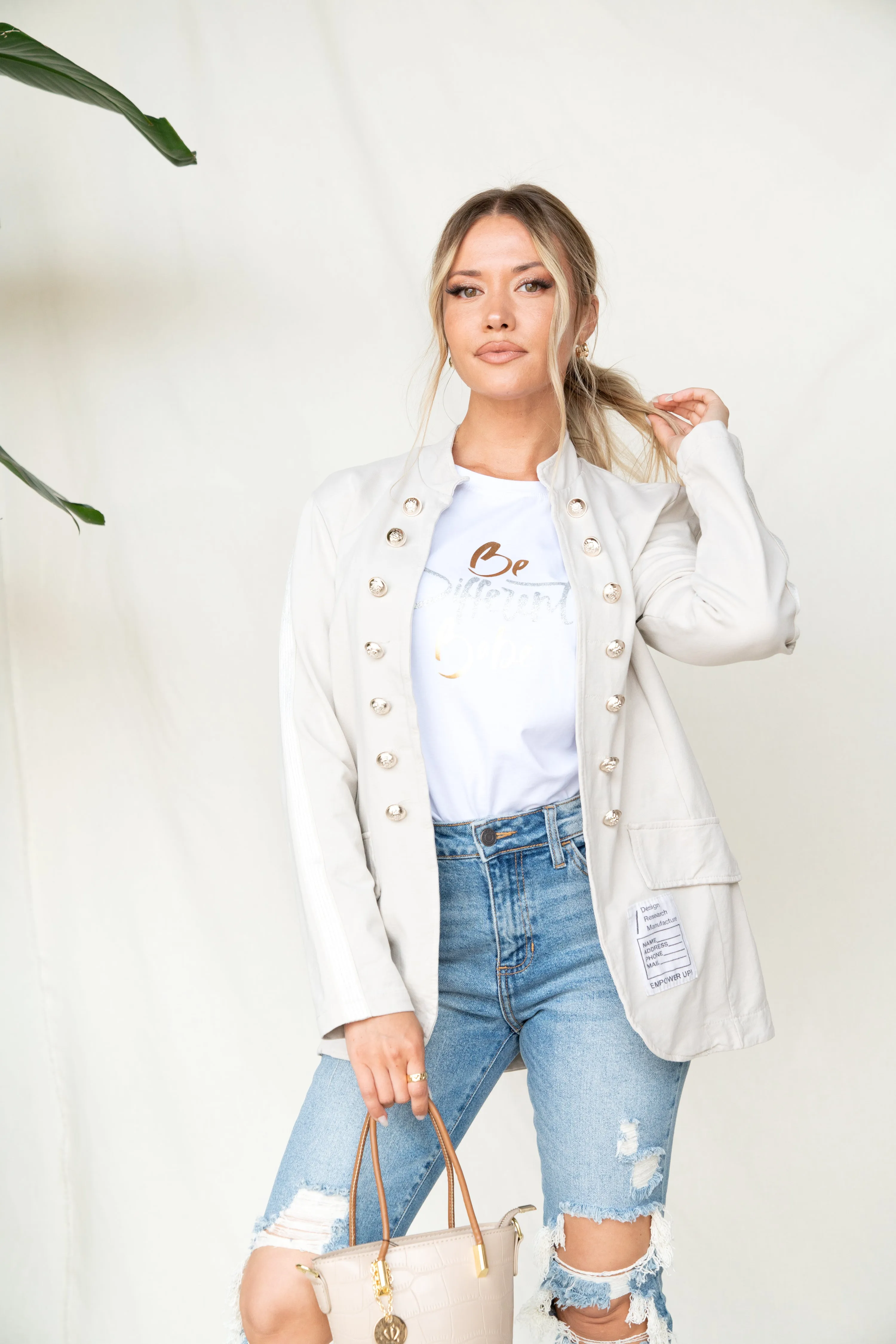 Silver Buttons Band Jacket