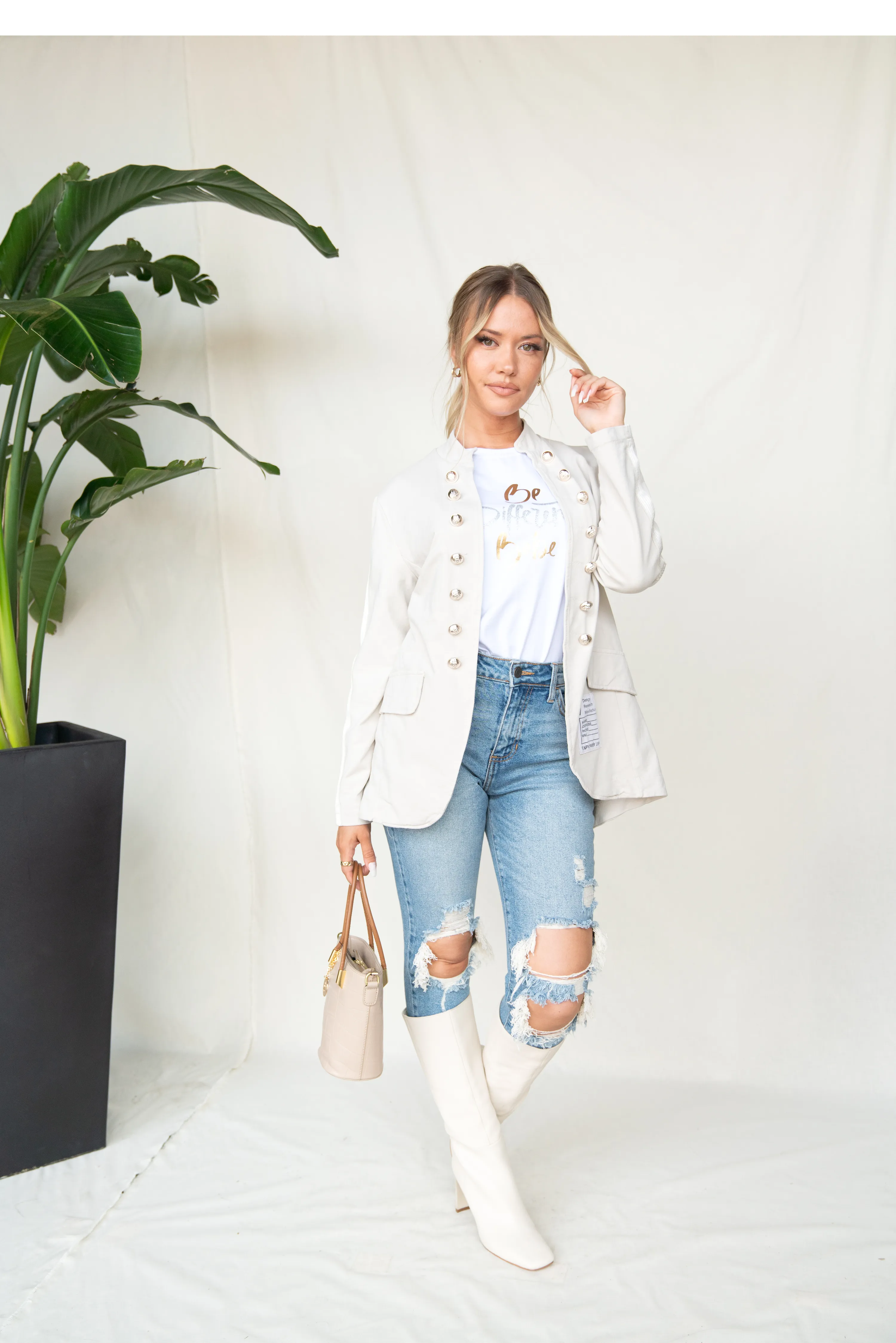 Silver Buttons Band Jacket