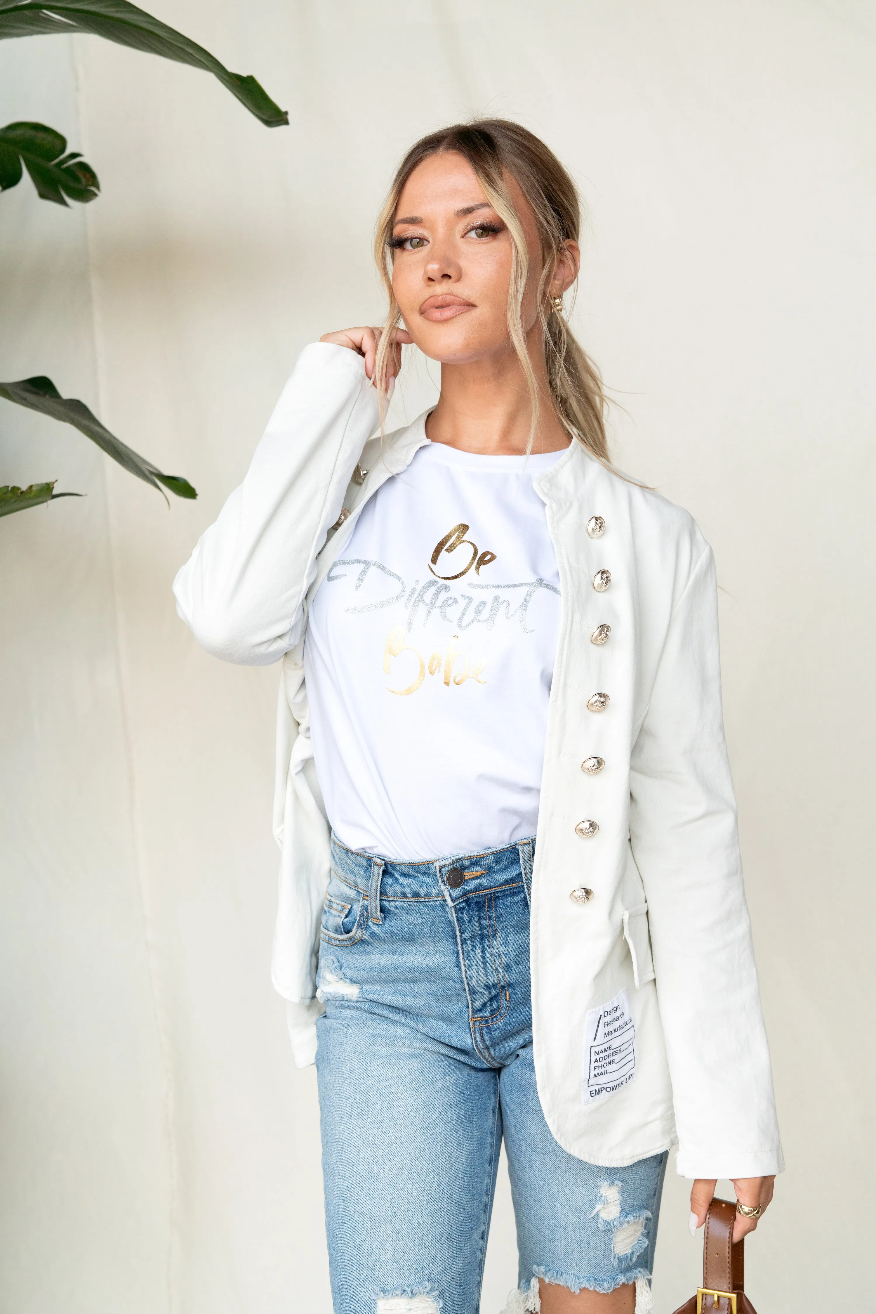 Silver Buttons Band Jacket