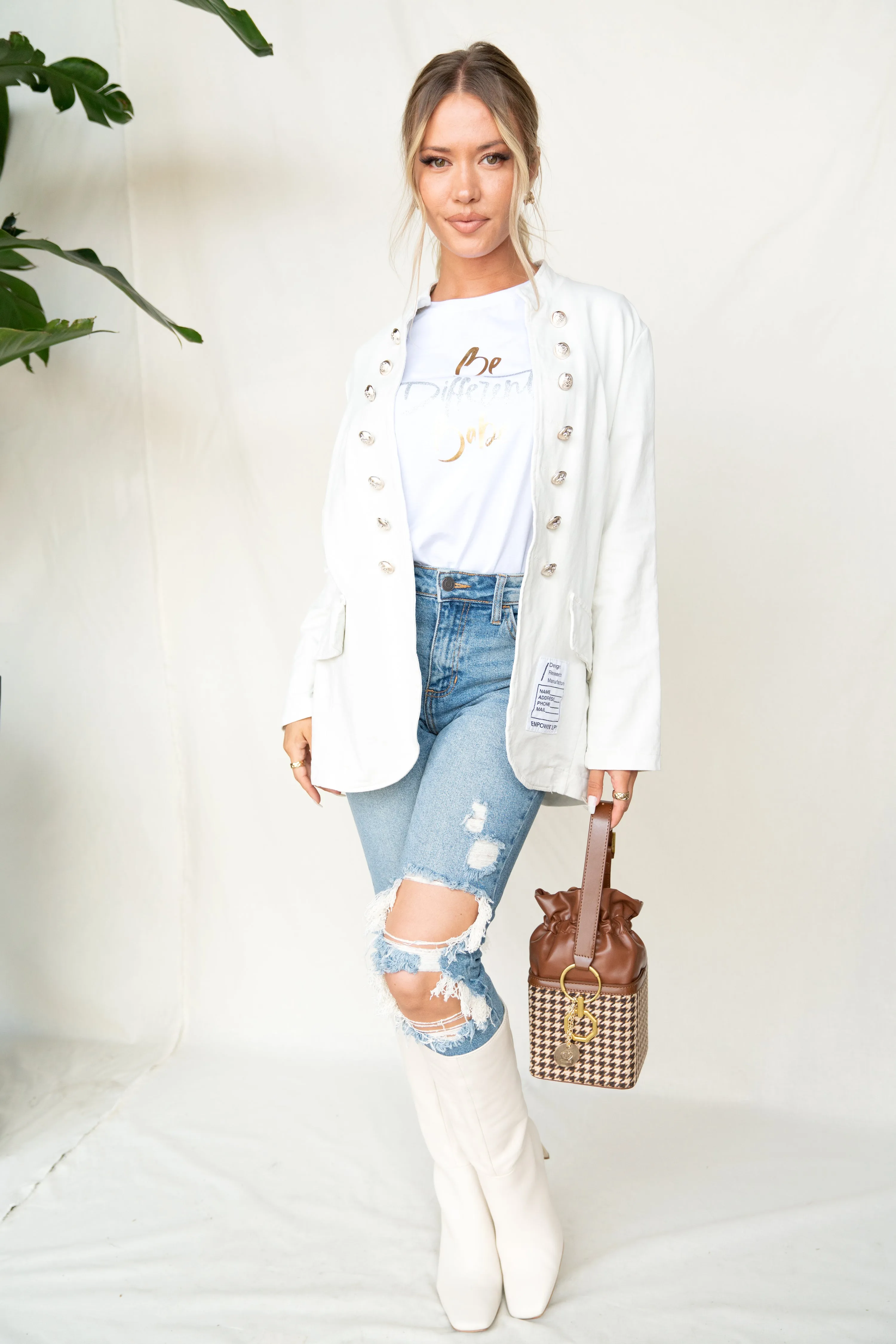 Silver Buttons Band Jacket
