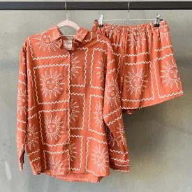 Soleil Set - Tan and White