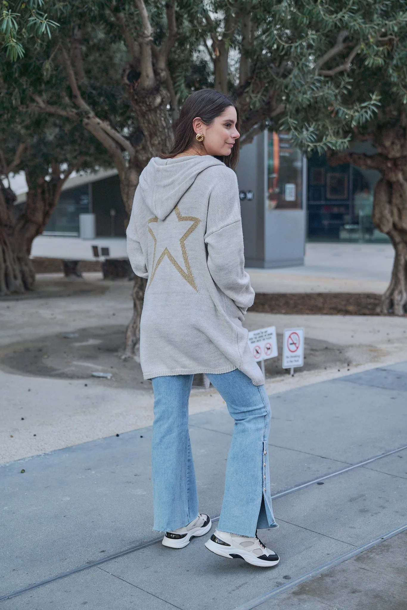 Star Detail Cardigan