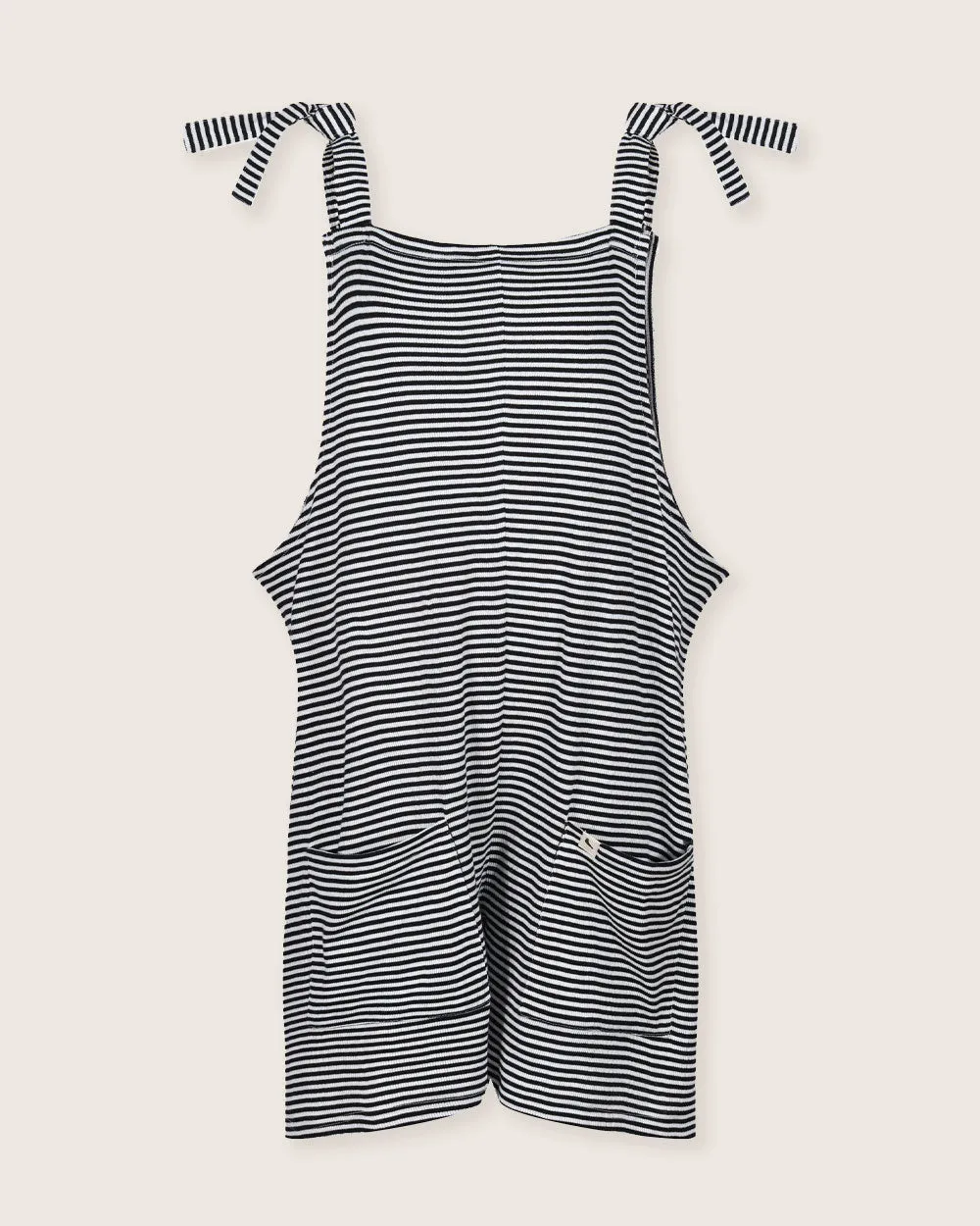 Stripe Shortie Dungarees