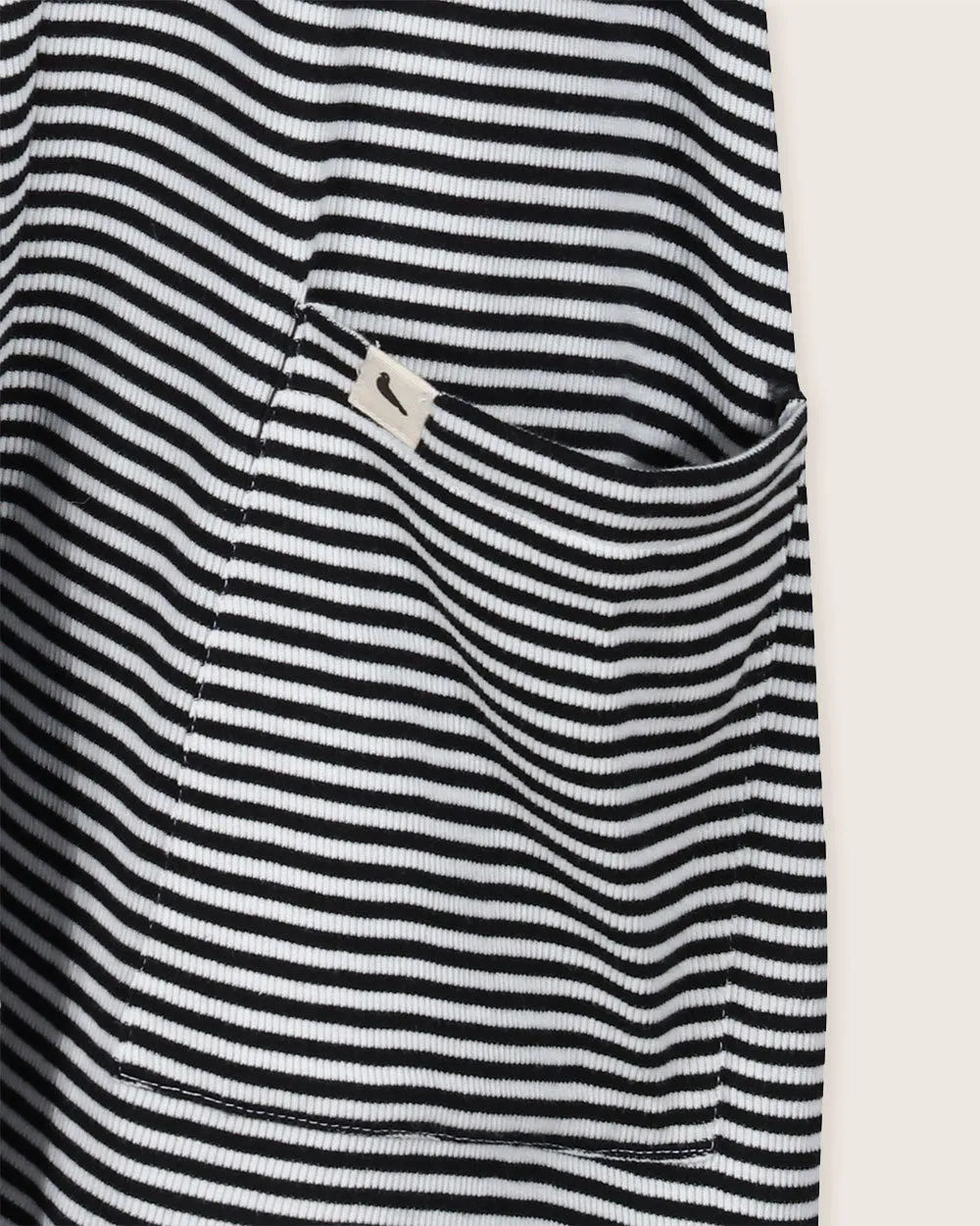 Stripe Shortie Dungarees