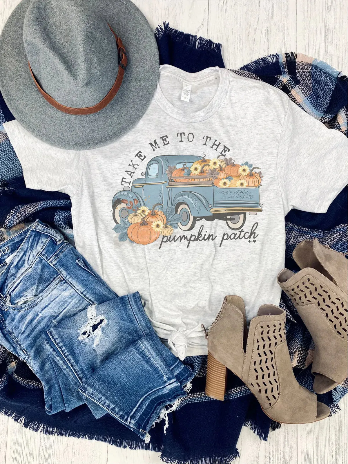 Take Me To The Pumpkin Patch Graphic Tee