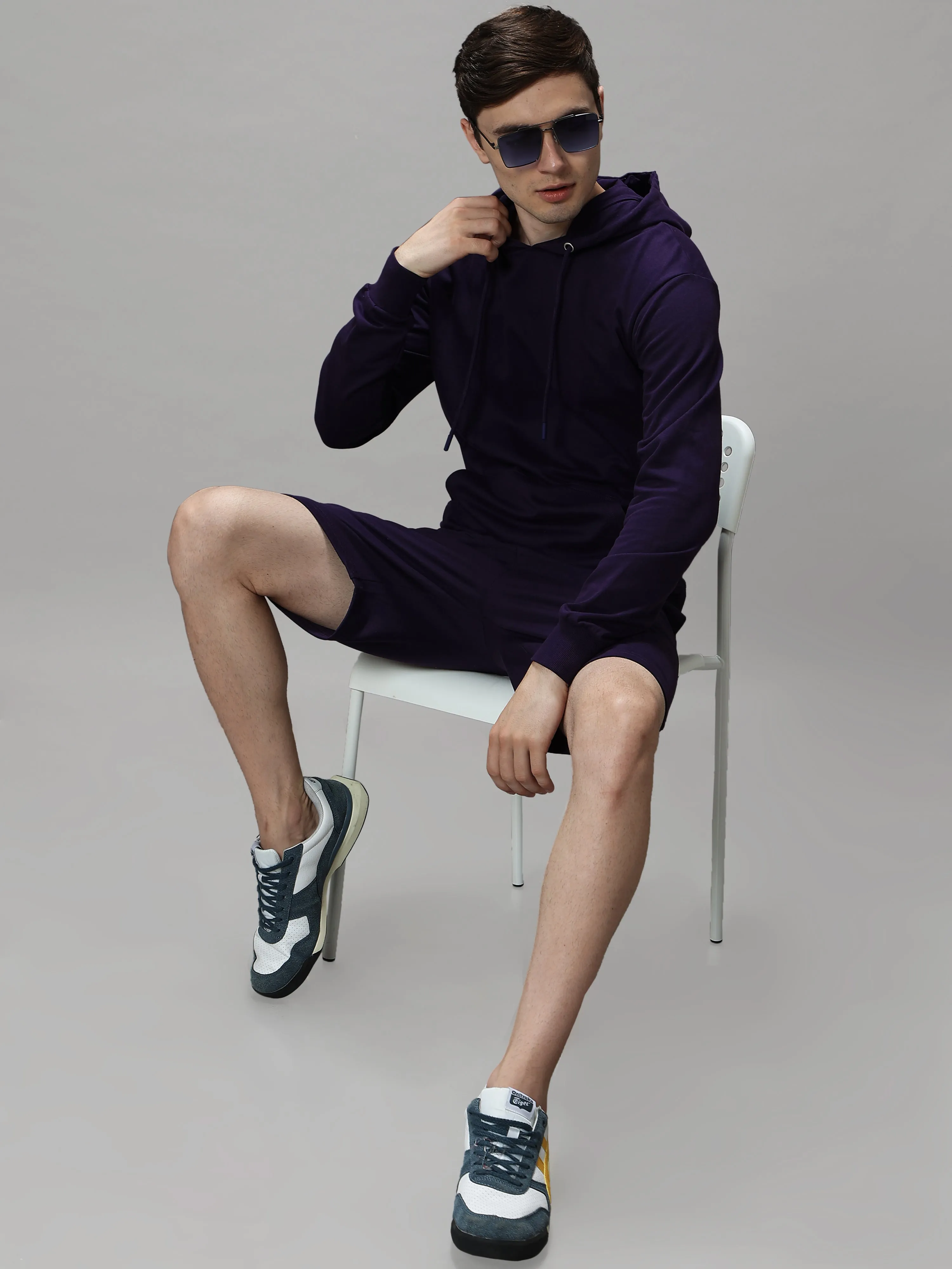 The Greenage Violet Hoodie