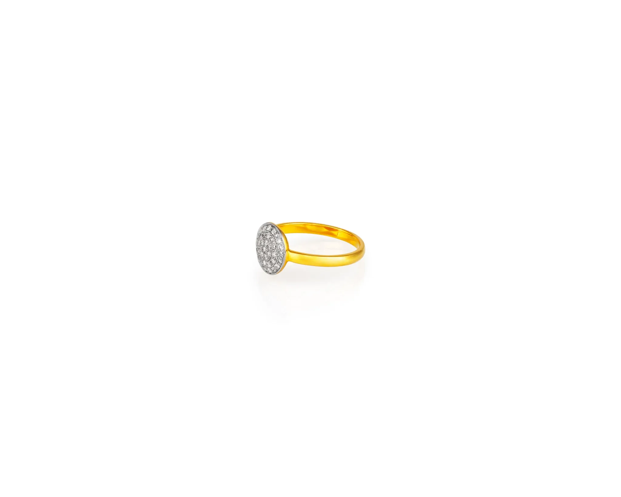 VP Round Diamond Ring | Gold