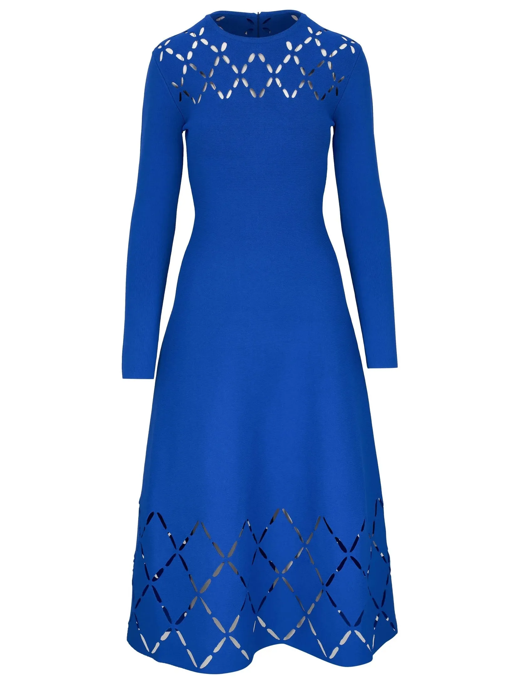 Women’s Cobalt Cut-Out Midi Dress