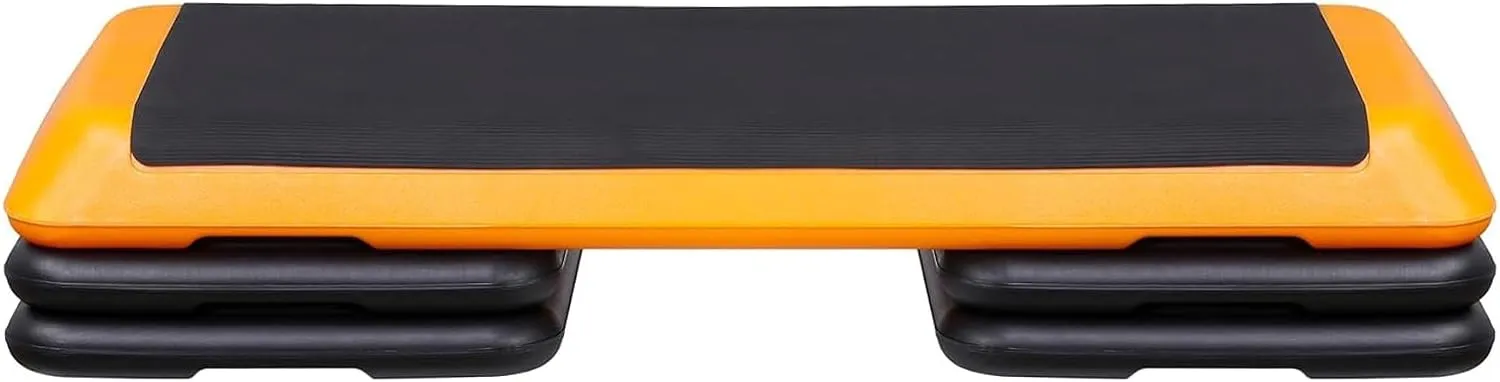 ZENY™ Exercise Aerobic Step Platform Adjustable Fitness Stepper with 4 Detachable Risers Fitness Home Gym Cardio Strength &Training